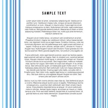 Vector Layout Stock Illustration