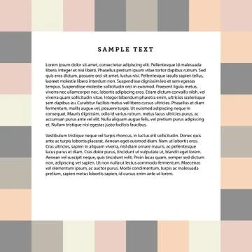 Vector Layout Stock Illustration