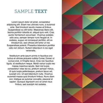 Vector Layout Stock Illustration