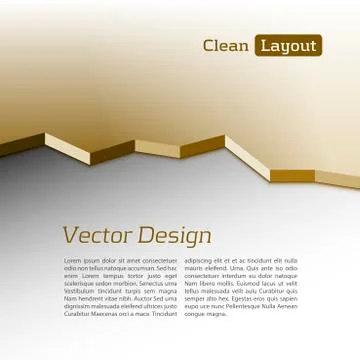Vector layout Illustrazione stock
