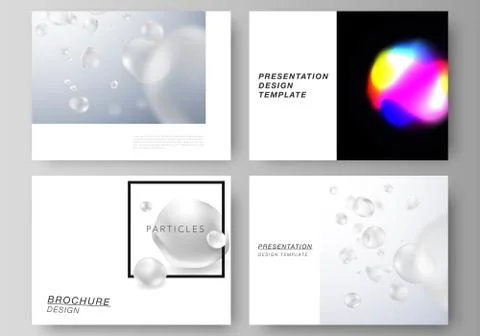 The vector layout of the presentation slides design business templates. SPA and Stock Illustration