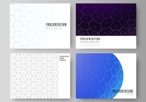 Vector layout of the presentation slides design business templates. Digital Stock Illustration