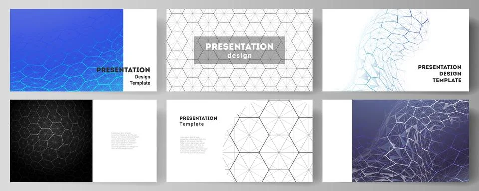 Vector layout of the presentation slides design business templates. Digital Stock Illustration