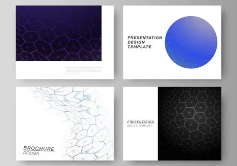 Vector layout of the presentation slides design business templates. Digital Stock Illustration