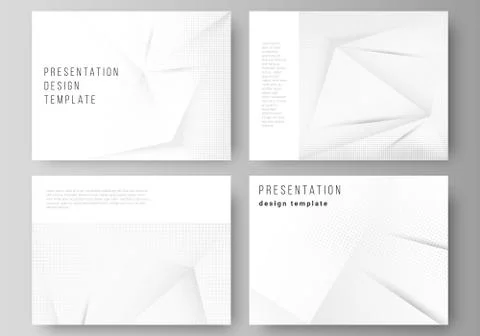 Vector layout of the presentation slides design templates, multipurpose template Stock Illustration