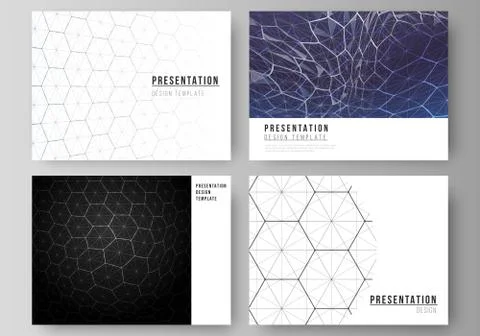 Vector layout of the presentation slides design business templates. Digital Stock Illustration