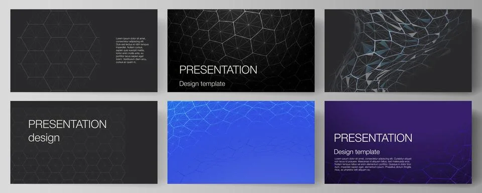 Vector layout of the presentation slides design business templates. Digital Stock Illustration
