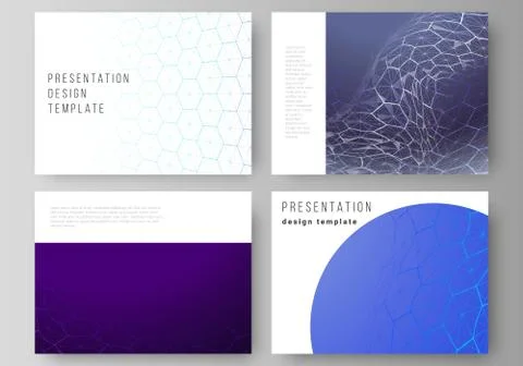 Vector layout of the presentation slides design business templates. Digital Stock Illustration
