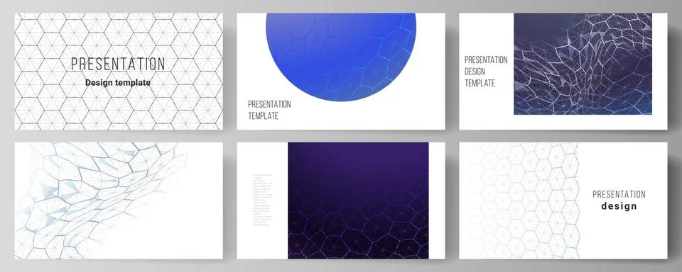 Vector layout of the presentation slides design business templates. Digital Stock Illustration