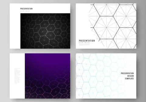 Vector layout of the presentation slides design business templates. Digital Stock Illustration