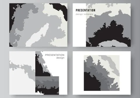 Vector layout of the presentation slides design business templates, multipurpose Stock Illustration