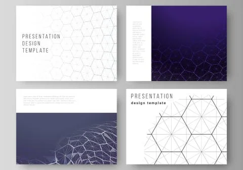 Vector layout of the presentation slides design business templates. Digital Stock Illustration