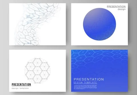 Vector layout of the presentation slides design business templates. Digital Stock Illustration
