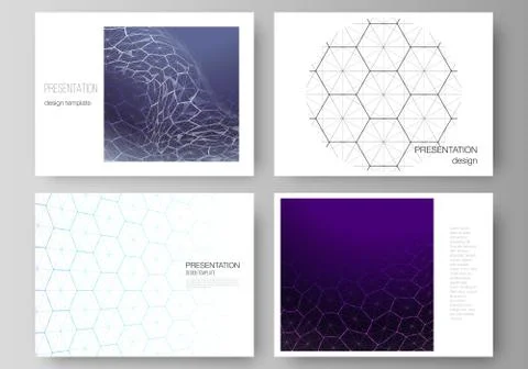 Vector layout of the presentation slides design business templates. Digital Stock Illustration