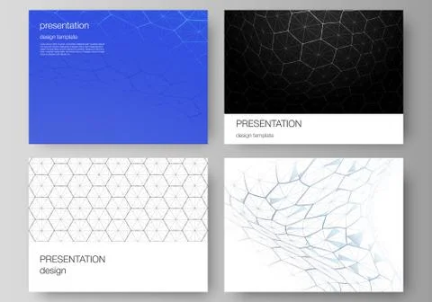 Vector layout of the presentation slides design business templates. Digital Stock Illustration