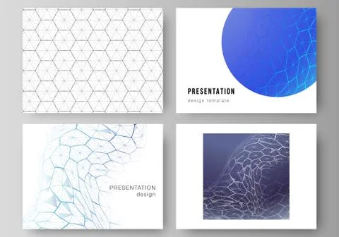 Vector layout of the presentation slides design business templates. Digital Stock Illustration