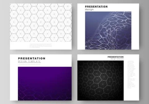 Vector layout of the presentation slides design business templates. Digital Stock Illustration