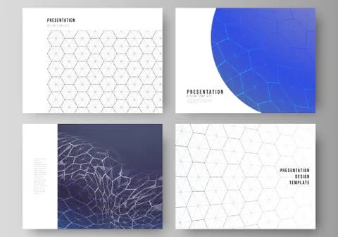 Vector layout of the presentation slides design business templates. Digital Stock Illustration