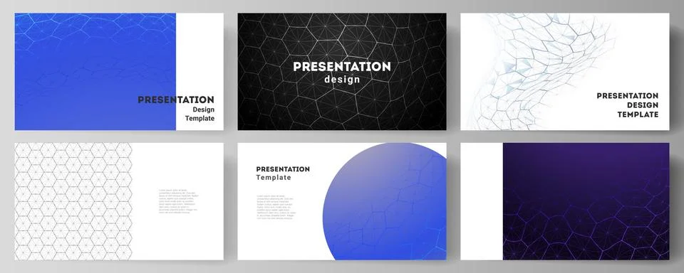 Vector layout of the presentation slides design business templates. Digital Stock Illustration