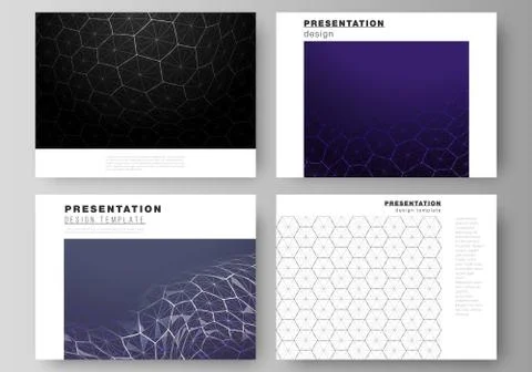 Vector layout of the presentation slides design business templates. Digital Stock Illustration