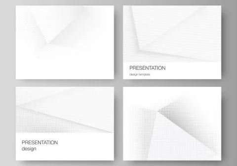 Vector layout of the presentation slides design templates, multipurpose template Illustrazione stock