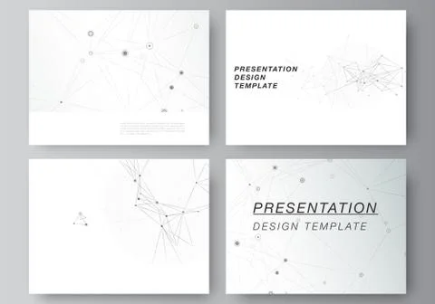 Vector layout of presentation slides design business templates, template for イラスト素材