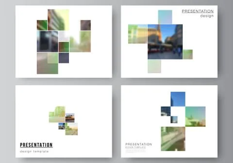 Vector layout of the presentation slides design business templates, multipurpose Stock Illustration