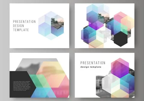 Vector layout of the presentation slides design business templates, multipurpose Stock Illustration