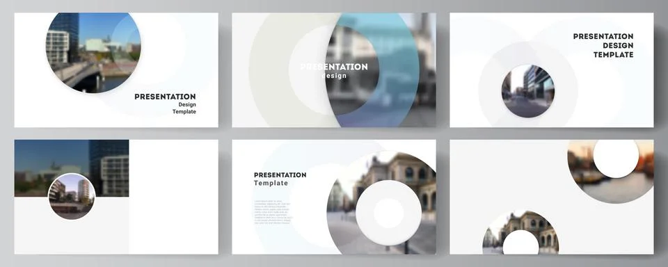 Vector layout of the presentation slides design business templates, multipurpose Illustrazione stock