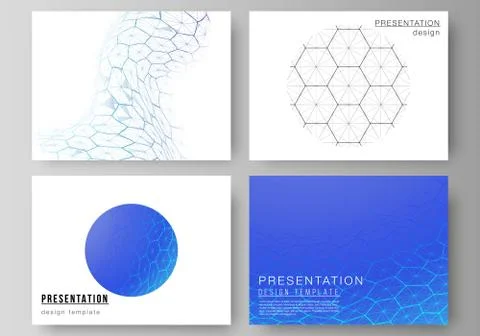 Vector layout of the presentation slides design business templates. Digital Stock Illustration