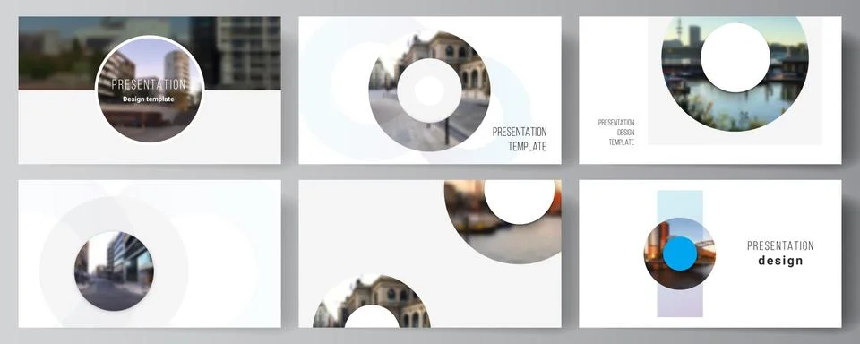 Vector layout of the presentation slides design business templates, multipurpose Stock Illustration