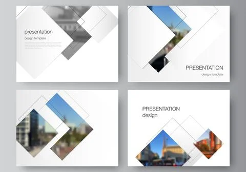 Vector layout of the presentation slides design business templates, multipurpose Stock Illustration