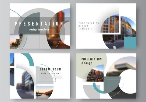 Vector layout of the presentation slides design business templates, multipurpose Stock Illustration