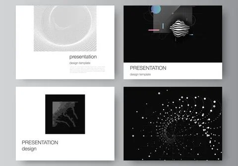 Vector layout of the presentation slides design business templates, template for 库存插图