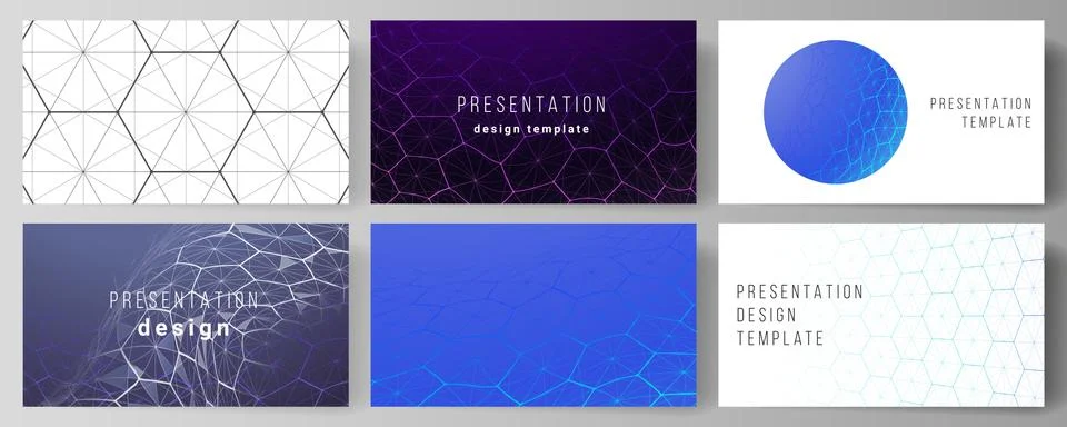 Vector layout of the presentation slides design business templates. Digital Stock Illustration