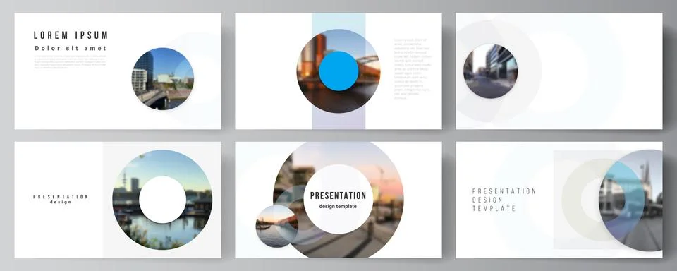 Vector layout of the presentation slides design business templates, multipurpose Stock Illustration