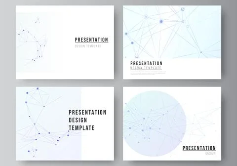 Vector layout of presentation slides design business templates, multipurpose Stock Illustration