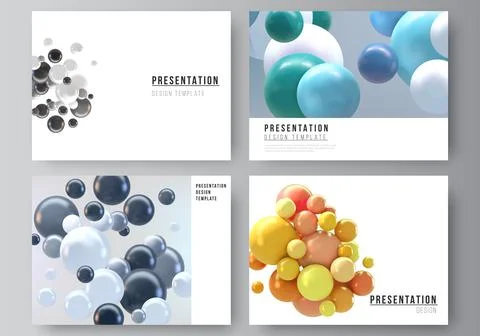 Vector layout of the presentation slides design business templates, multipurpose Stock Illustration