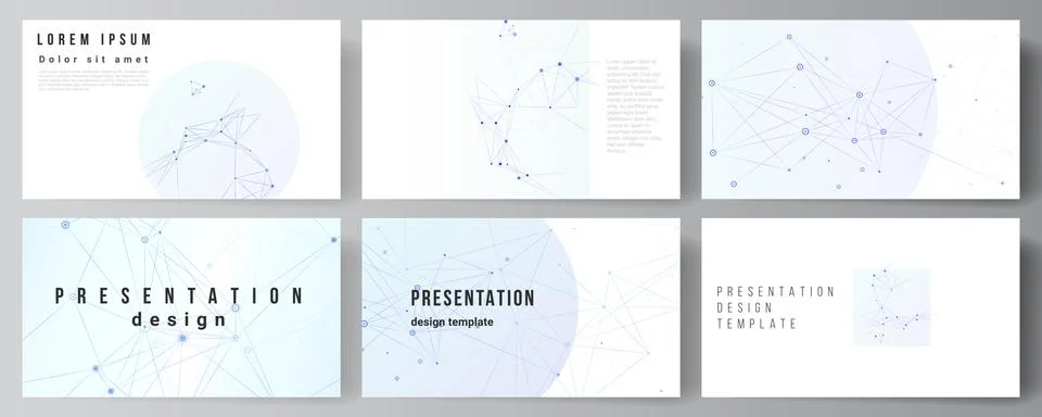 Vector layout of presentation slides design business templates, multipurpose Stock Illustration