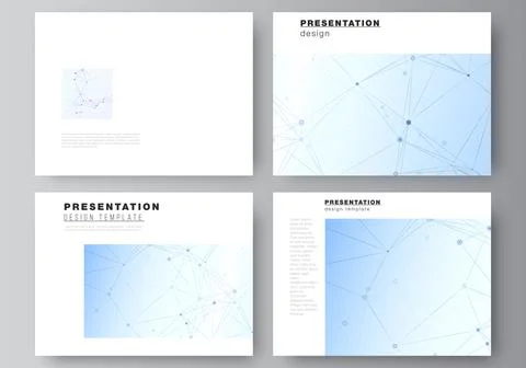 Vector layout of presentation slides design business templates, multipurpose Stock Illustration