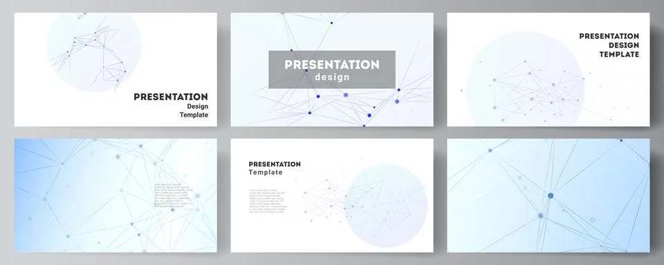 Vector layout of presentation slides design business templates, multipurpose Stock Illustration