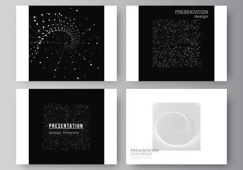 Vector layout of the presentation slides design business templates, template for Stock Illustration