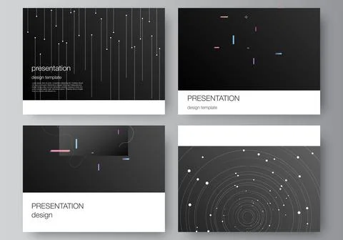 Vector layout of the presentation slides design business templates, multipurpose Stock Illustration