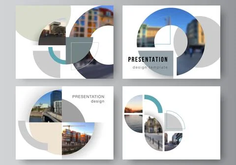 Vector layout of the presentation slides design business templates, multipurpose Stock Illustration