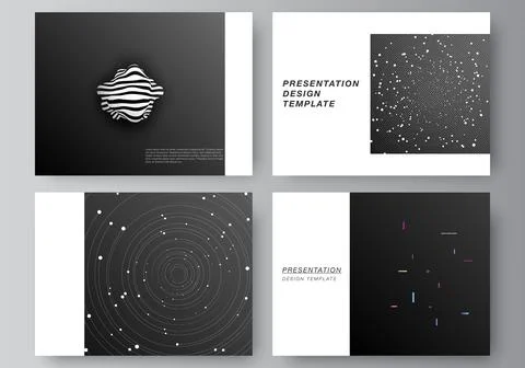 Vector layout of the presentation slides design business templates, multipurpose Stock Illustration