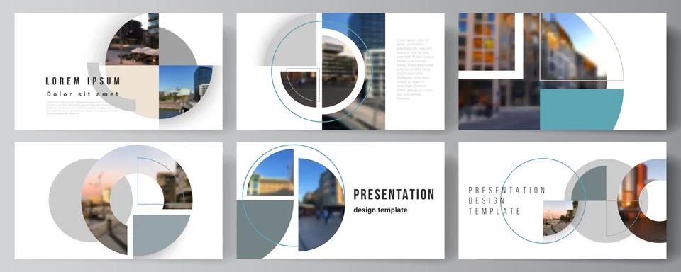 Vector layout of the presentation slides design business templates, multipurpose Stock Illustration