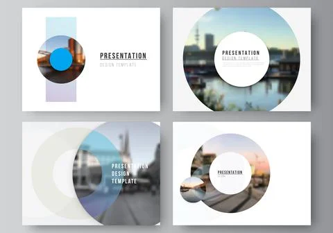 Vector layout of the presentation slides design business templates, multipurpose Stock Illustration