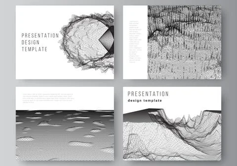 Vector layout of presentation slides design business templates, template for Stock Illustration