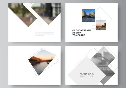 Vector layout of the presentation slides design business templates, multipurpose Stock Illustration
