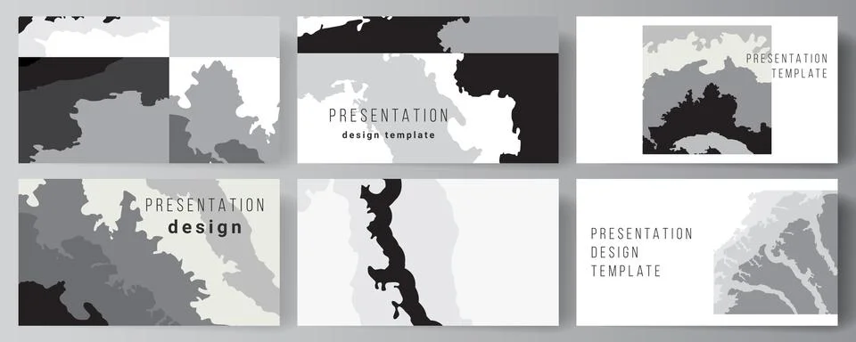 Vector layout of the presentation slides design business templates, multipurpose Stock Illustration